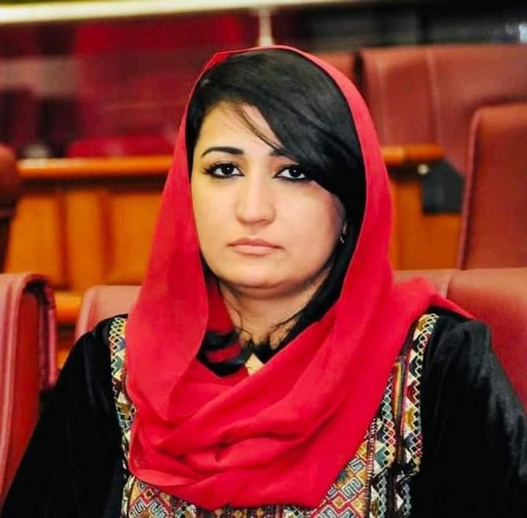 مرسال نبي زاده النائبة السابقة في البرلمان الأفغاني
