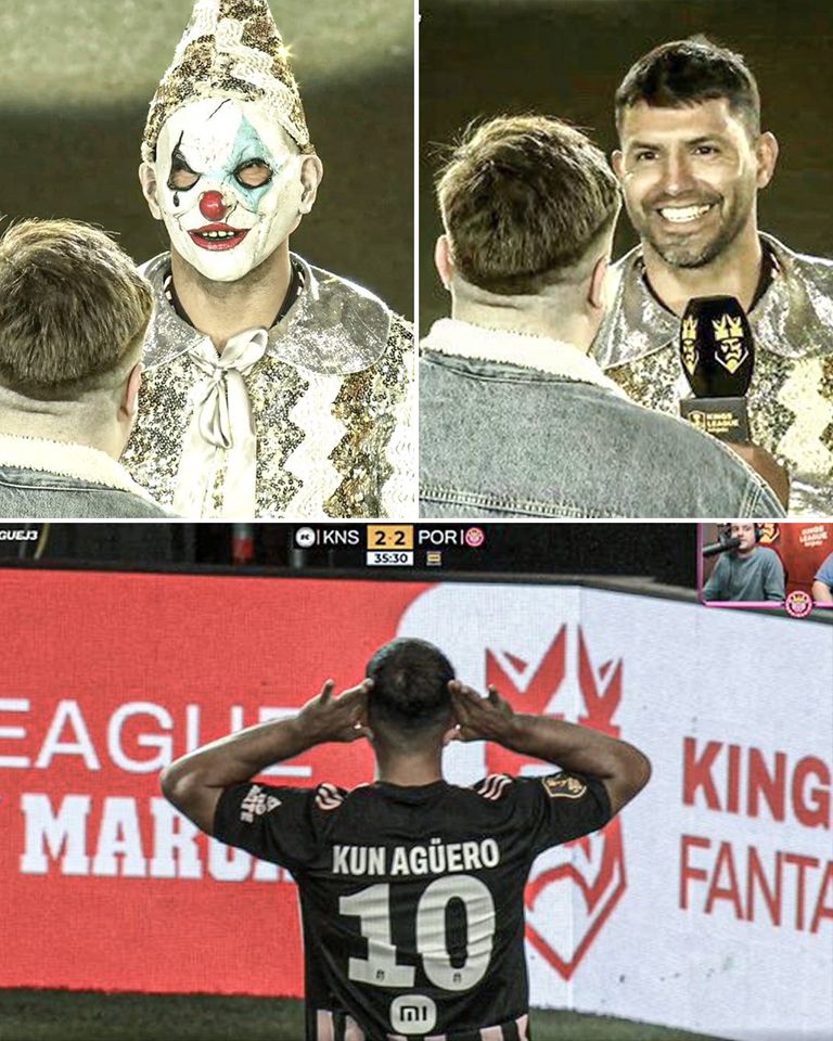 سيرجيو أجويرو وليونيل ميسي