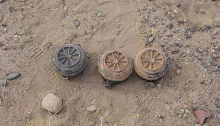 ألغام فردية محرمة دوليا يزرعها الحوثيون في الحديدة عمليات نزع ألغام في اليمن - أرشيفية