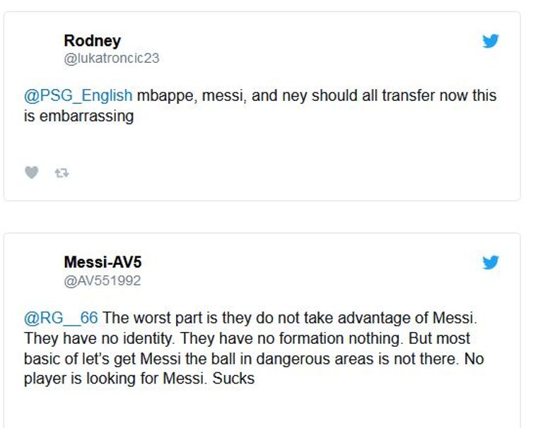 جمهور باريس يهاجم ميسي ليونيل ميسي ضد رين