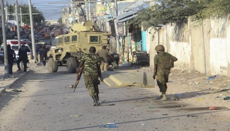 جانب من عمليات الجيش الصومالي ضد الإرهاب