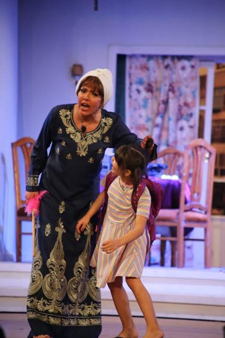 ندى عفيفي مع لوسي 