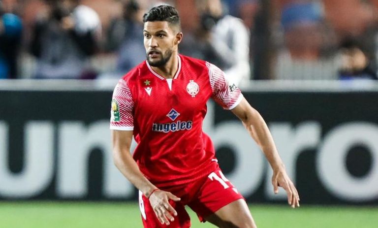 يحيى عطية الله نجم فريق الوداد البيضاوي ومنتخب المغرب فريق الوداد البيضاوي المغربي