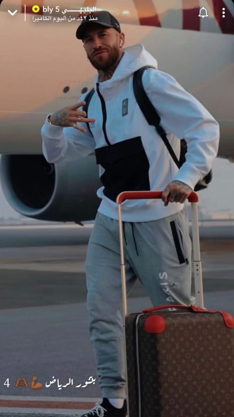 سيرجيو راموس وليونيل ميسي