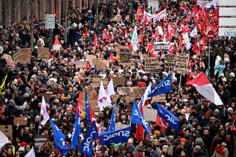 احتجاجات في تولوز على تعديل نظام التقاعد