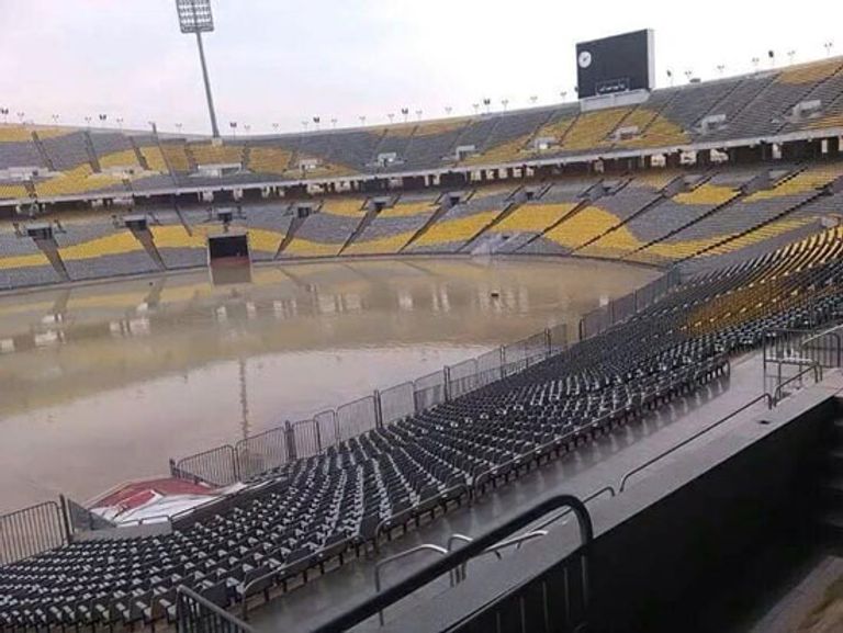 ملعب برج العرب في الإسكندرية سنة 2015