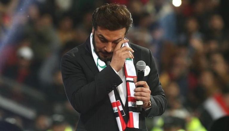 منتخب العراق عقب التتويج ببطولة خليجي 25