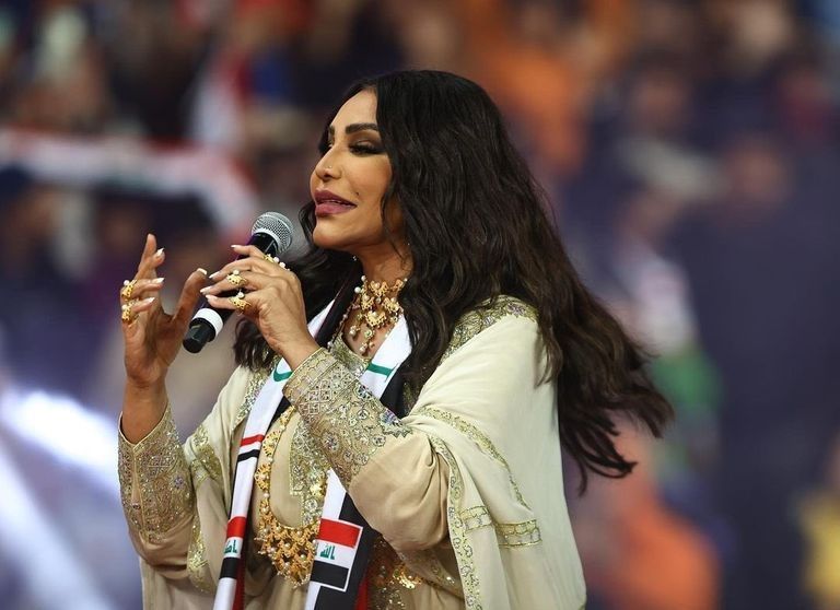 منتخب العراق عقب التتويج ببطولة خليجي 25