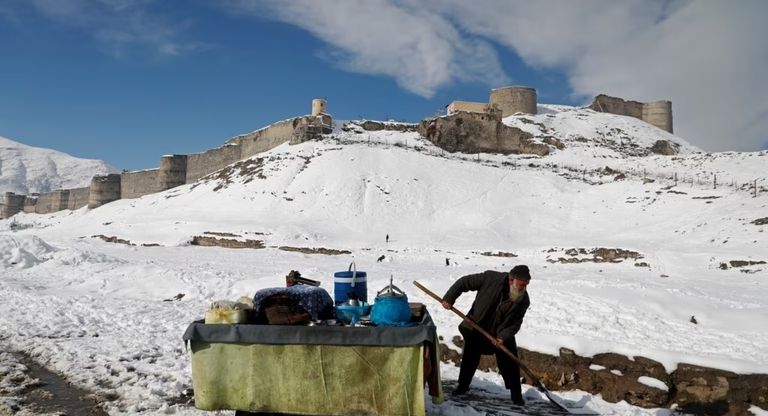ثلوج في أفغانستان