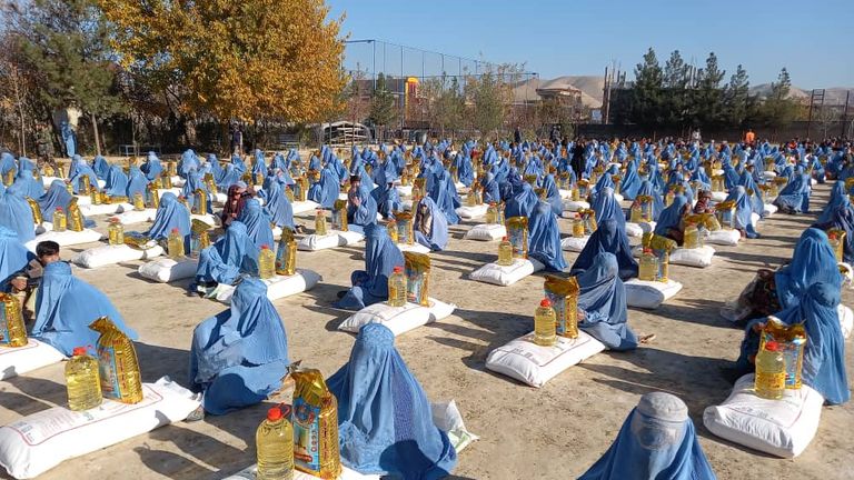 ثلوج في أفغانستان