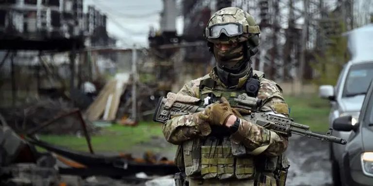 أحد عناصر فاغنر الروسية - أرشيفية