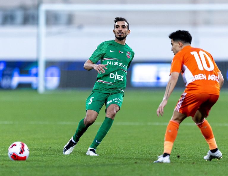 من مباراة شباب الأهلي وعجمان في الدوري الإماراتي من مباراة شباب الأهلي وعجمان في الدوري الإماراتي