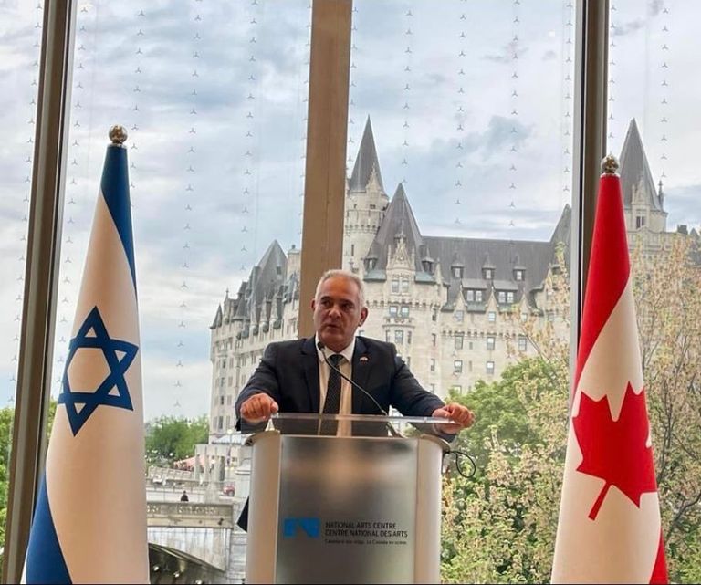  السفير الإسرائيلي في كندا رونين هوفمان - أرشيفية
