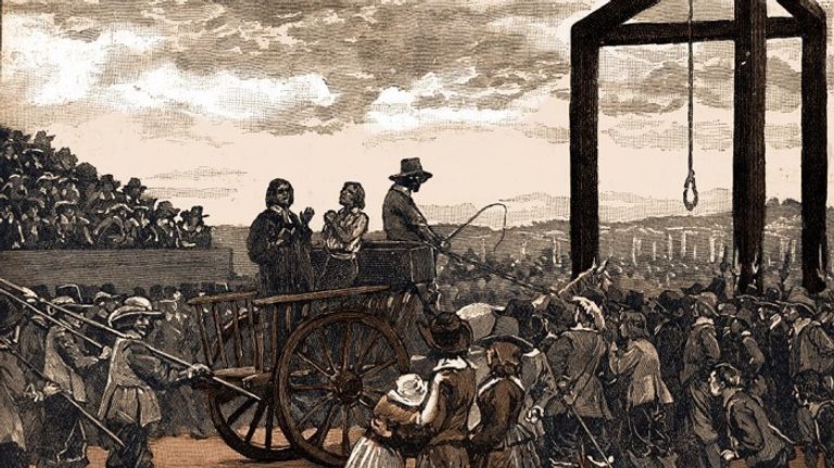 إحدى العقوبات التي كان يجري إنزالها بحق المجرمين