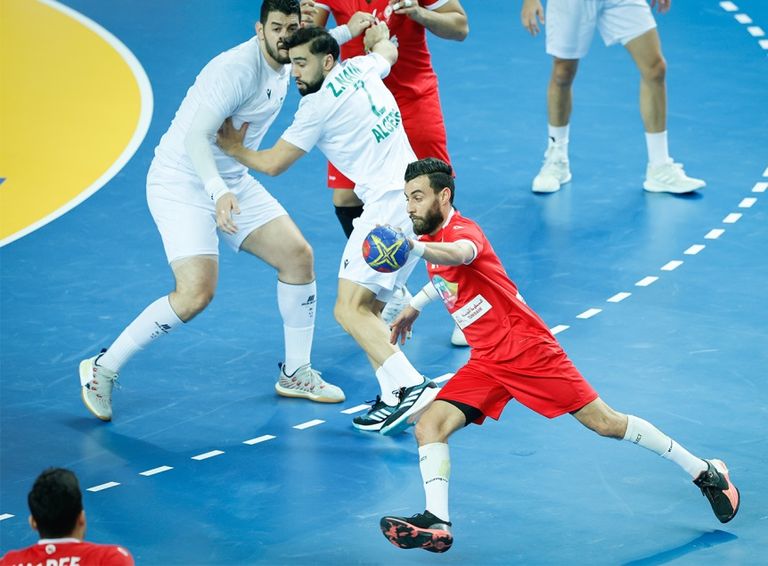 من مباراة تونس والجزائر في كأس العالم لكرة اليد