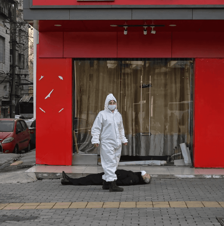 صينيون في ووهان