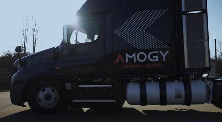 شاحنة تعمل بالأمونيا - موقع amogy