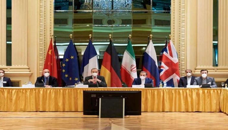 جانب من مباحثات فيينا حول الاتفاق النووي الإيراني 