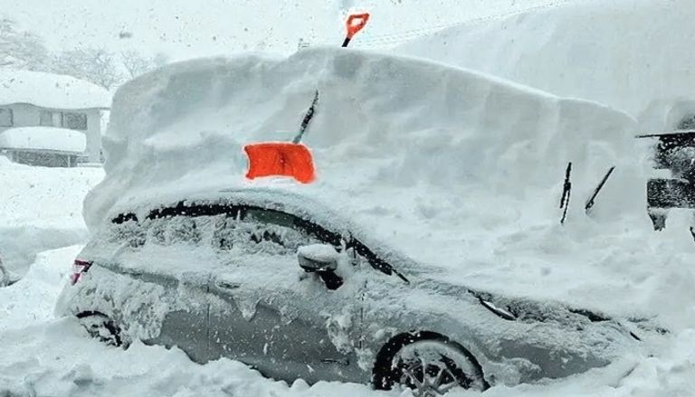 الثلوج اقتربت من المتر خلال 24 ساعة