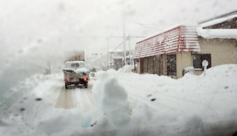 الثلوج اقتربت من المتر خلال 24 ساعة