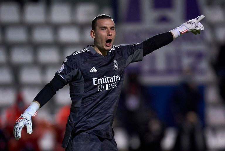 أندري لونين ريال مدريد كارلو أنشيلوتي مدرب ريال مدريد