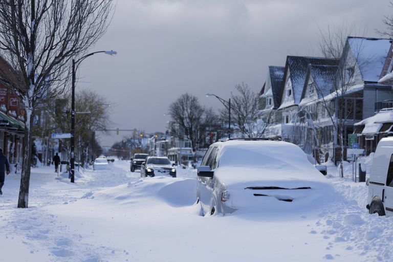 الثلوج تضرب اليابان