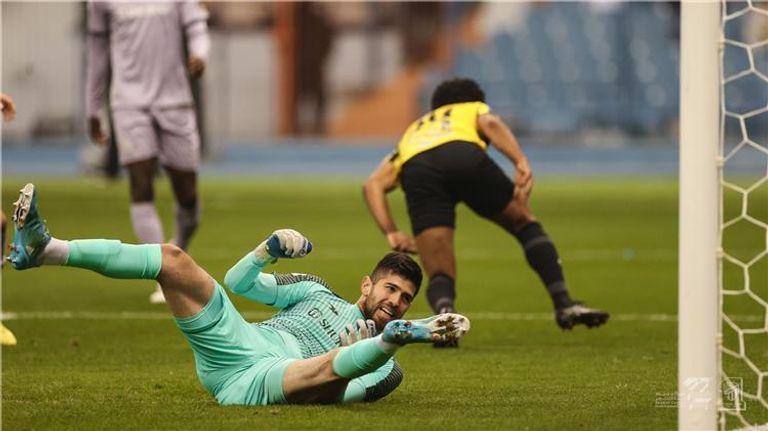 الاتحاد والنصر كريستيانو رونالدو من مباراة النصر والاتحاد