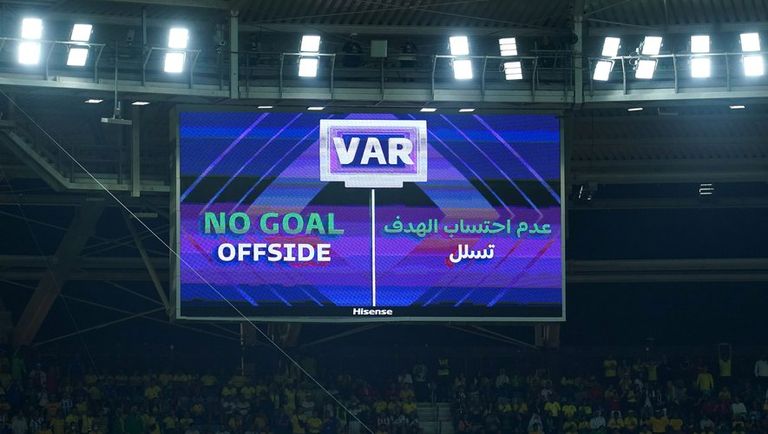 تقنية التحكيم بمساعدة الفيديو (الفار) مواجهة سابقة بين الأهلي والوداد