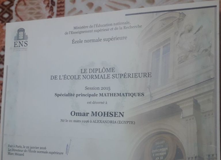 عبقري الرياضيات المصري الدكتور عمر عثمان - أرشيفية