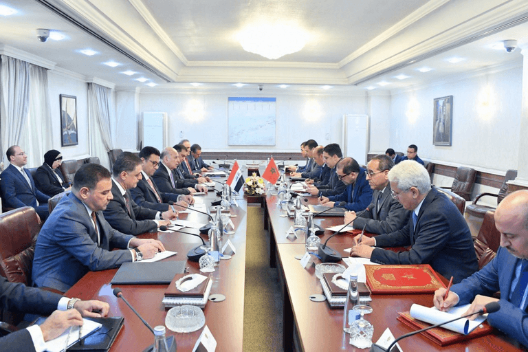 وزيرا خارجية العراق والمغرب في بغداد