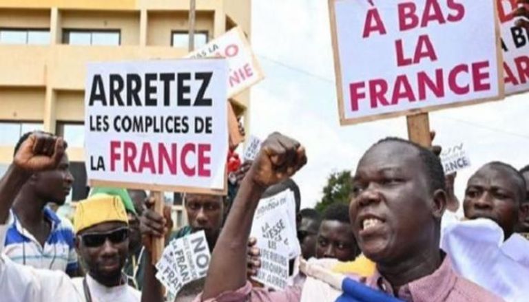 مظاهرات مناهضة لفرنسا في بوركينا فاسو - أرشيفية