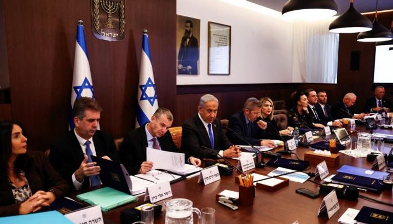 اجتماع للحكومة الإسرائيلية - رويترز
