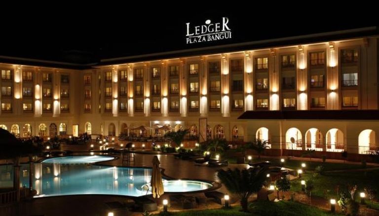 فندق تابع للشركة الليبية للاستثمارات الإفريقية (لايكو) في أفريقيا الوسطى