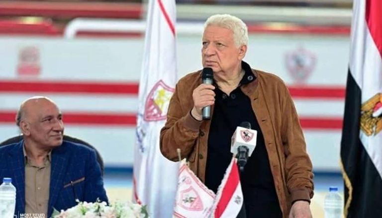 مرتضى منصور رئيس نادي الزمالك 