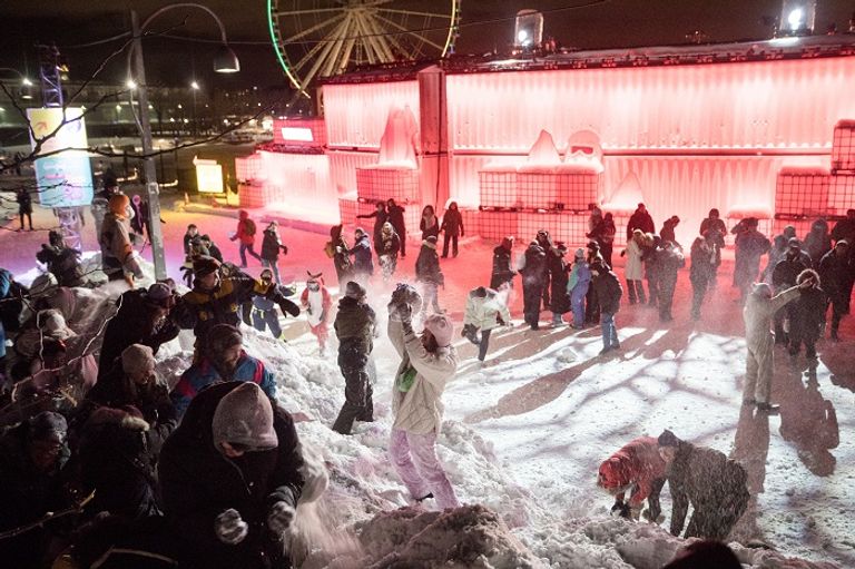 جانب من فعاليات مهرجان "إيغلوفست"