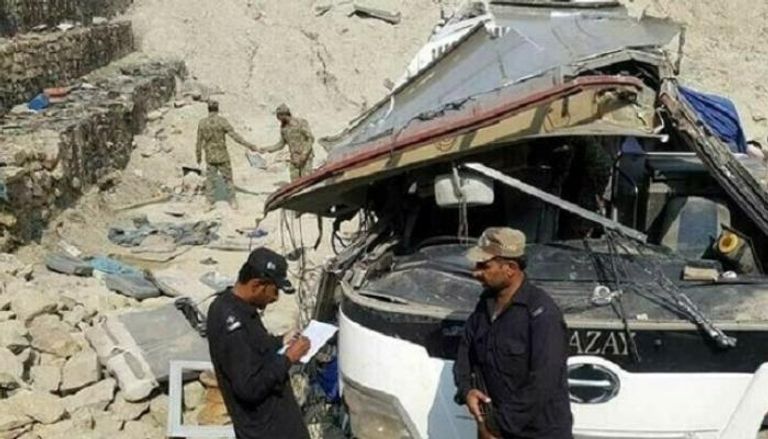 مقتل 39 شخصا في حادث سير جنوب غرب باكستان