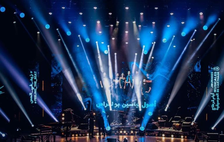 صورة من حفل الختام "أصول"