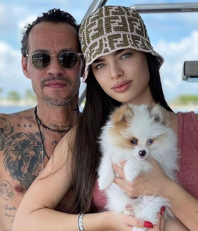 مارك أنتوني وزوجته