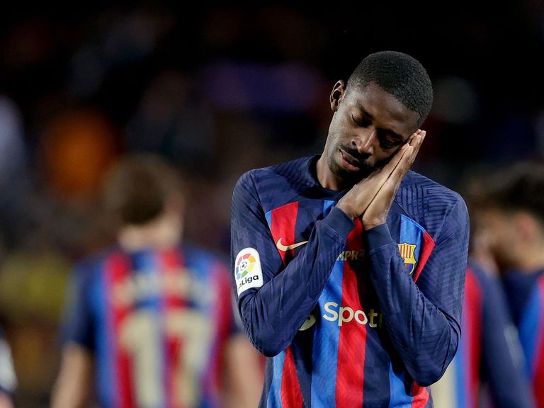 عثمان ديمبلي عثمان ديمبلي نجم برشلونة