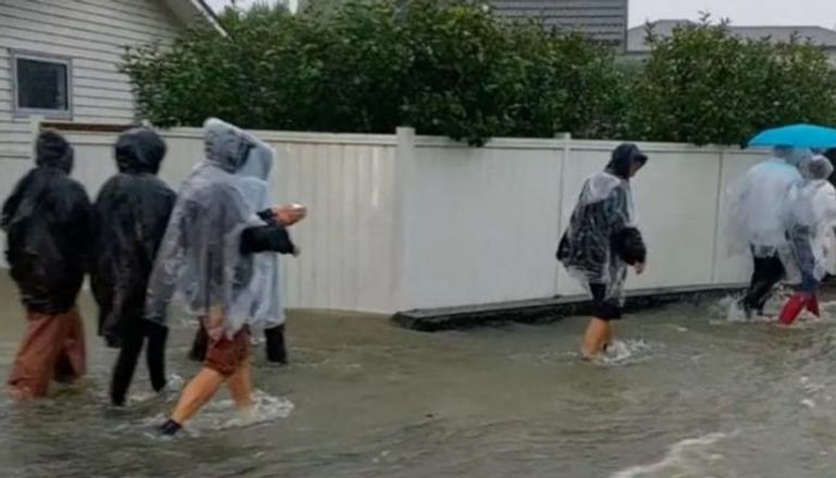 الأمطار في نيوزيلندا 