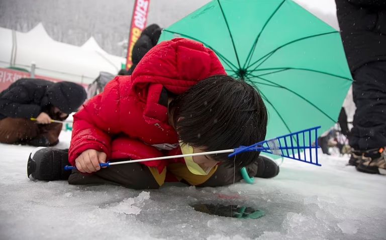 مهرجان الصيد من فتحات الجليد مهرجان الصيد من فتحات الجليد