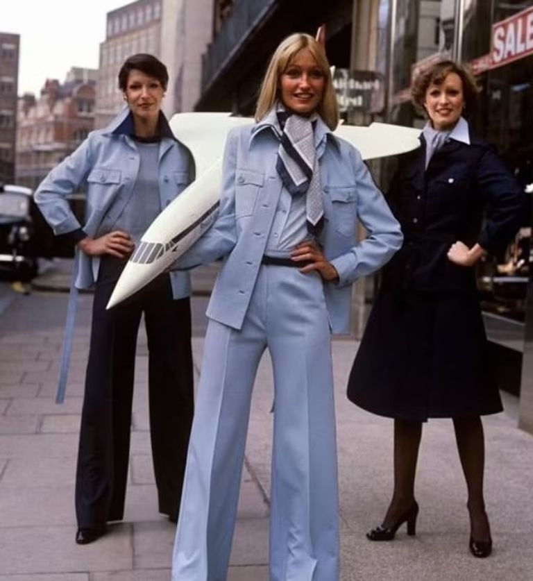 مضيفات خطوط الطيران البريطانية في ستينيات القرن الماضي