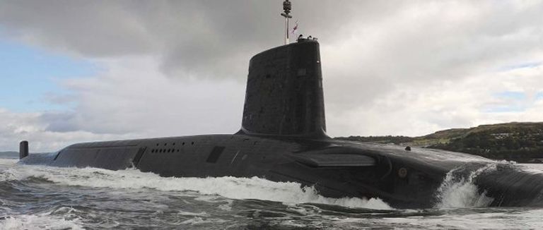 الغواصة النووية البريطانية فانغارد