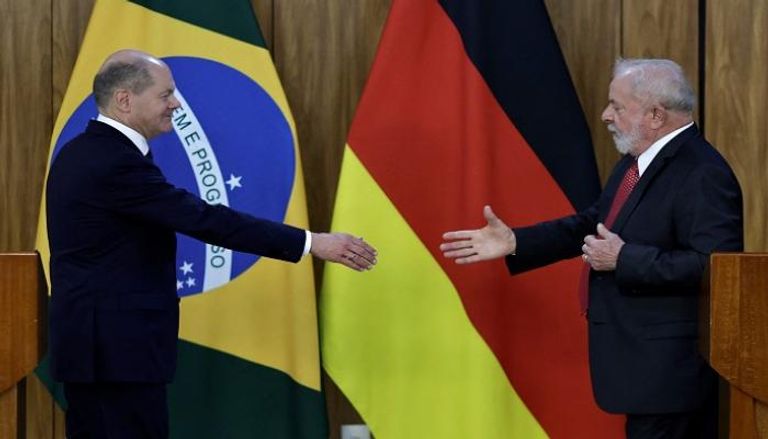 رئيس البرازيل ومستشار النمسا
