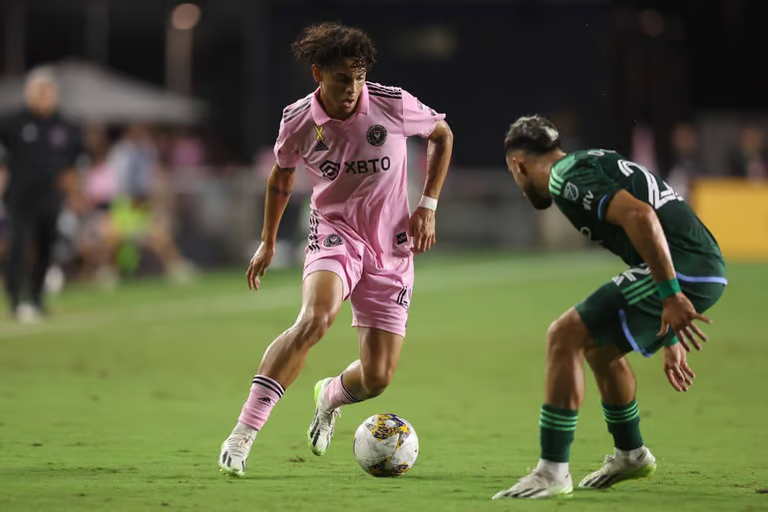 صورة من المباراة ليونيل ميسي