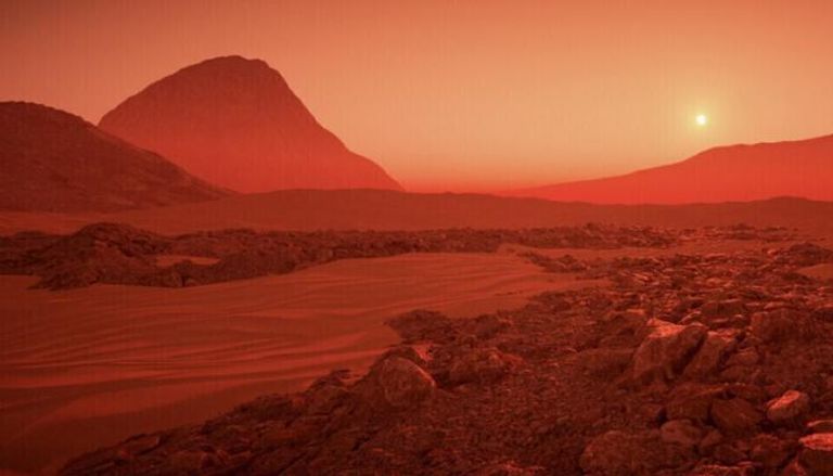 كوكب المريخ الناري