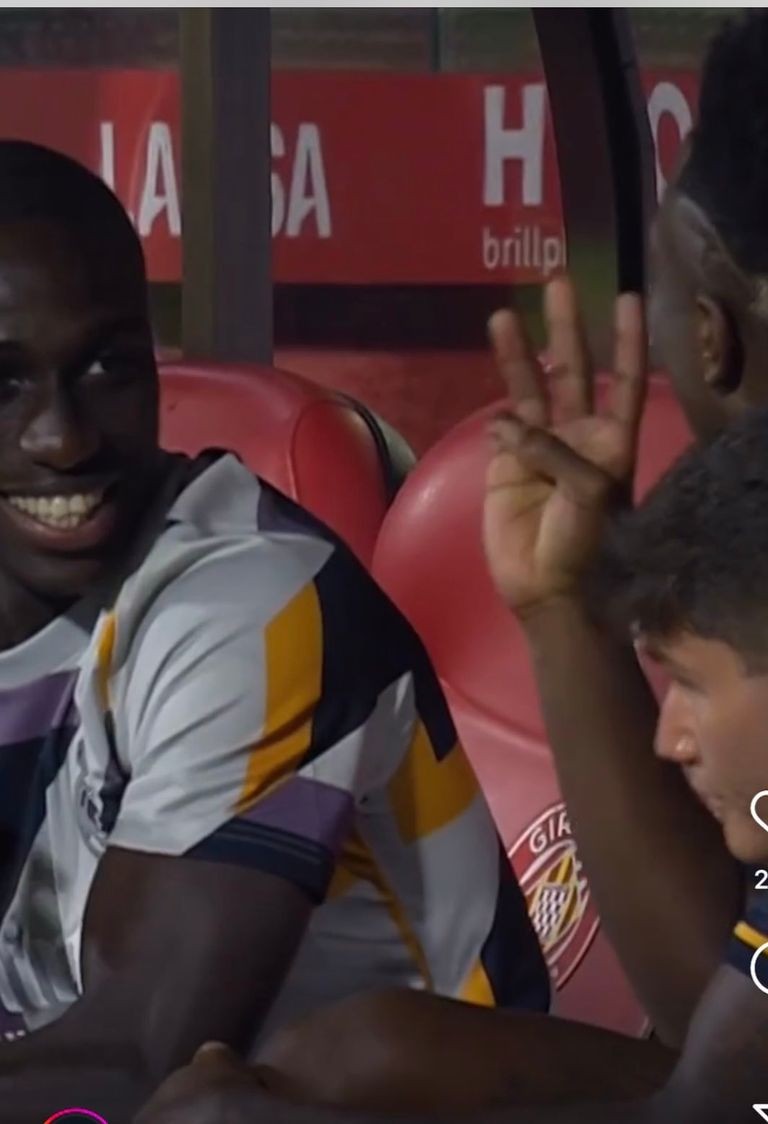 فينيسيوس فينيسيوس جونيور لاعب ريال مدريد ضد جيرونا