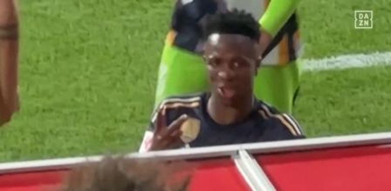 فينيسيوس فينيسيوس جونيور لاعب ريال مدريد ضد جيرونا