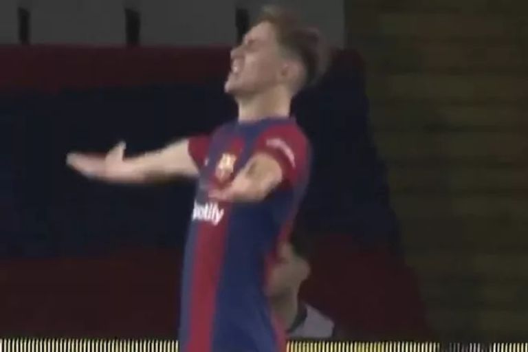 انفعال غافي على روبرت ليفاندوفسكي روبرت ليفاندوفسكي وغافي