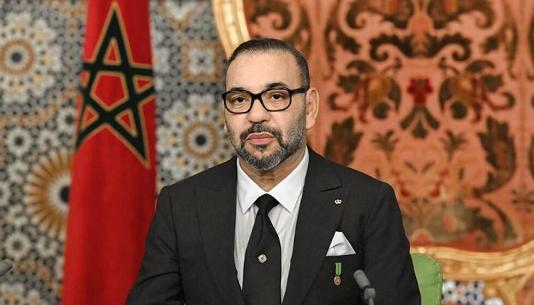 العاهل المغربي الملك محمد السادس منتخب المغرب